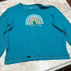 Dream Big Teal women’s sweatshirt